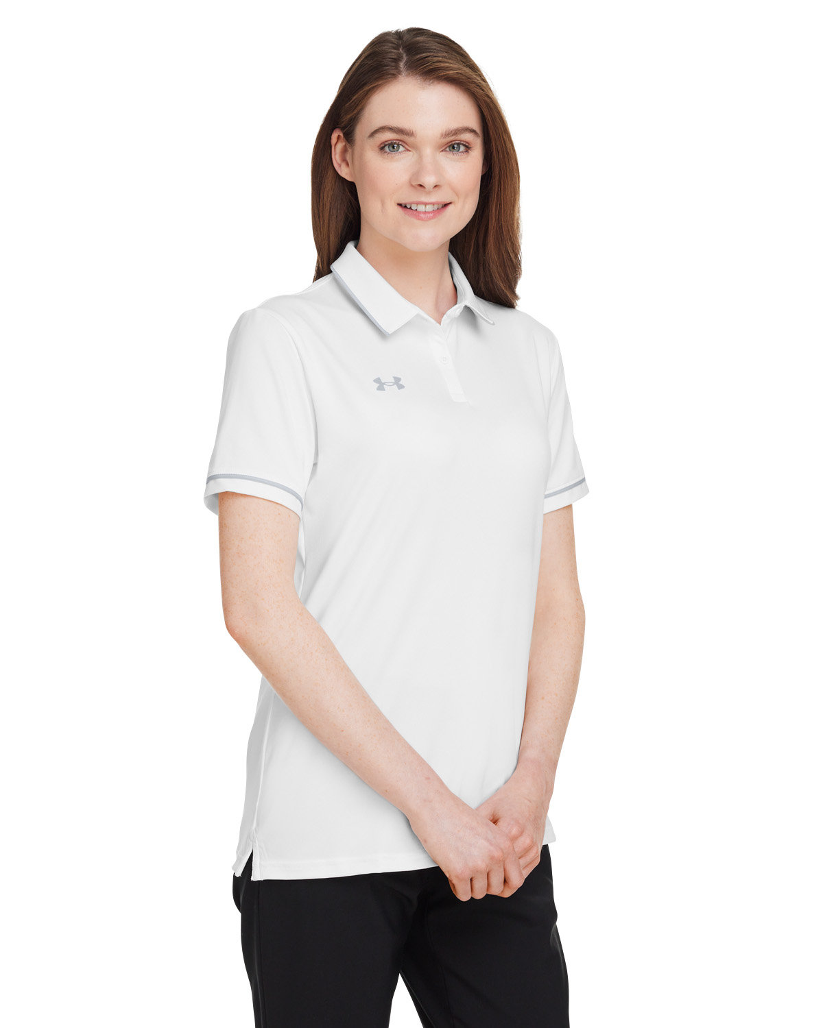 Ladies' Tipped Teams Performance Polo