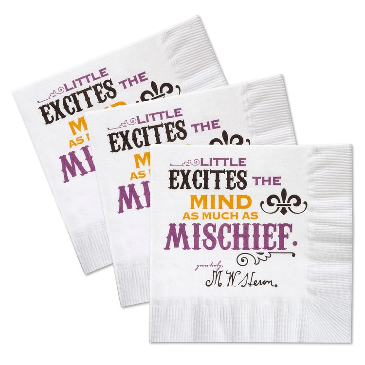 2-Ply, White, Facial-grade Beverage Napkin 1