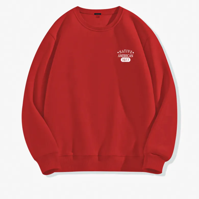 8oz Crewneck Cotton&Polyester Fleece Sweatshirts 6