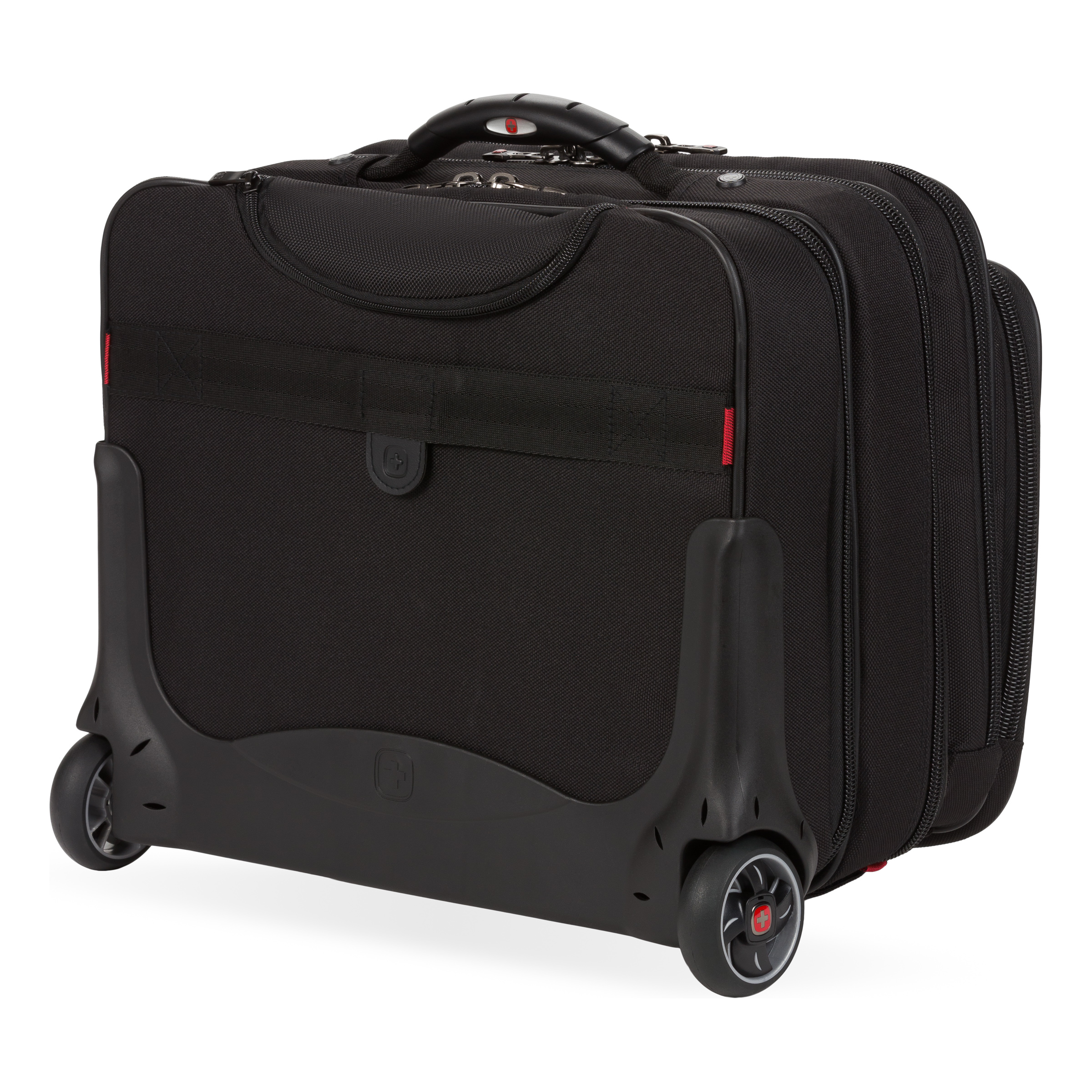 Wenger Patriot II Wheeled Business Case w/Removable Laptop Case 13