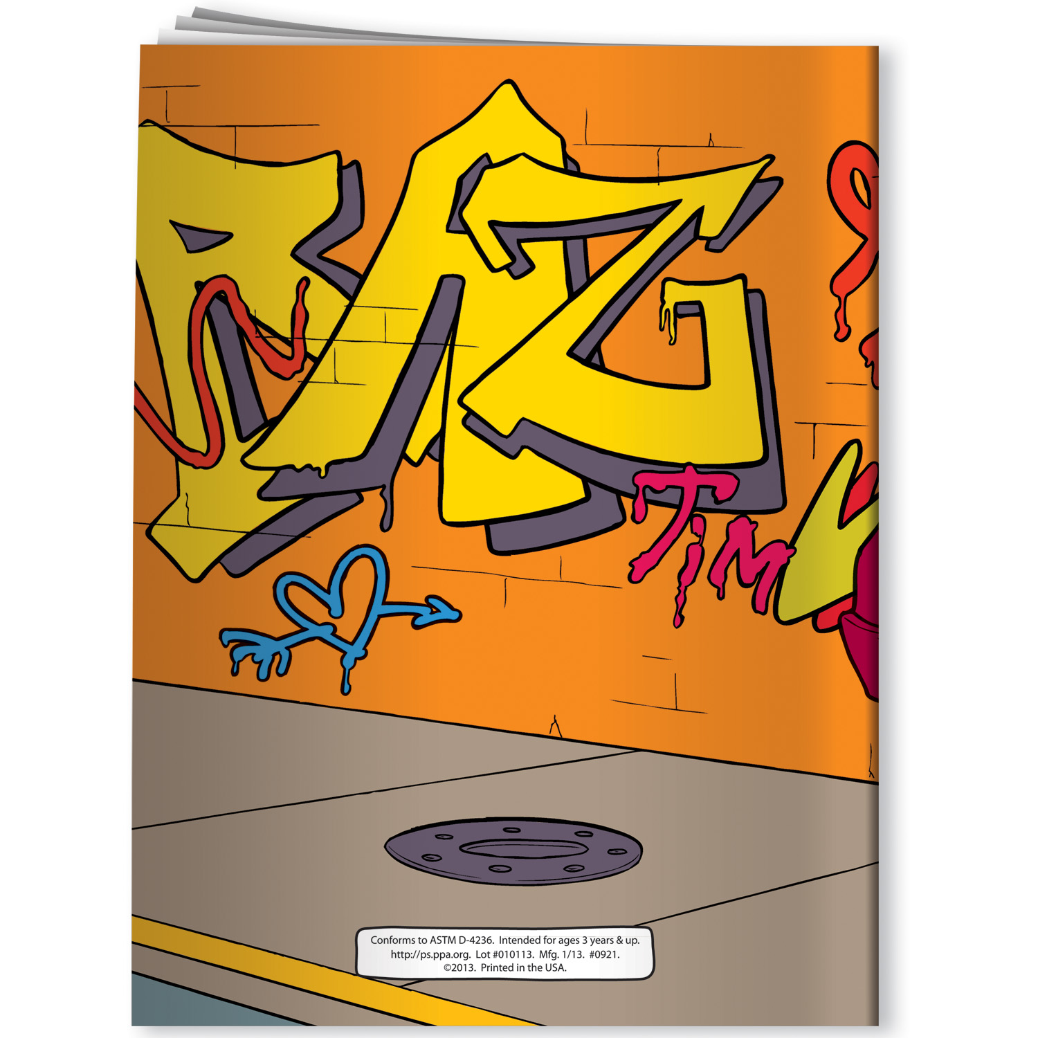 Coloring Book - Don't Mess with Gangs 4