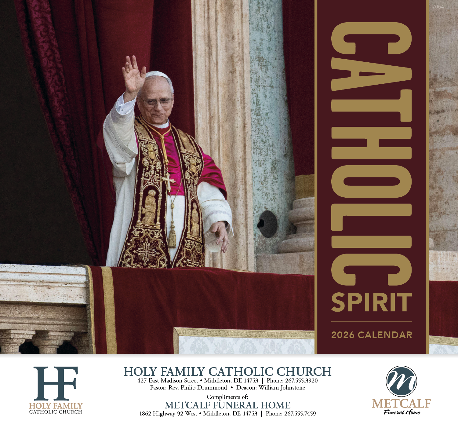 Good Value™ Catholic Spirit - Stapled Calendar 58