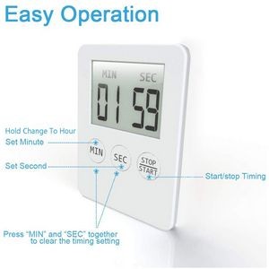 Card Digital Count Down And Count Up Timer 9