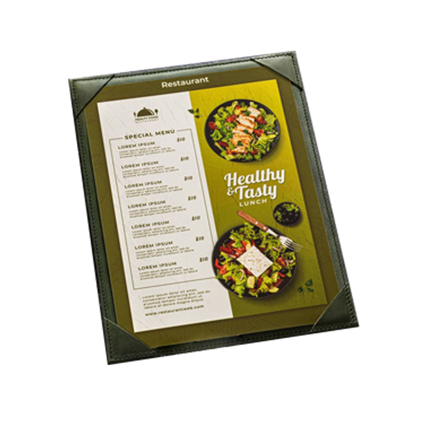 Polyurethane Leather Menu Cover 6