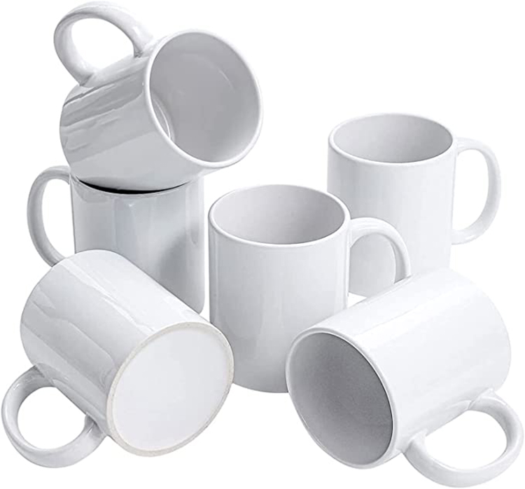 White Ceramic Mug 8