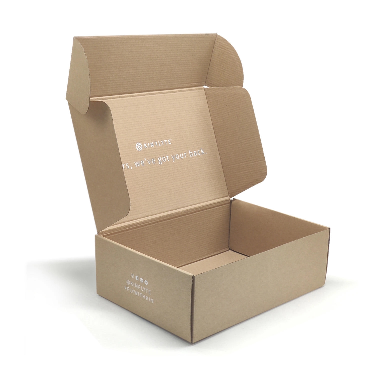 E-flute Cardboard Tuck Box Campaign Mailer 5