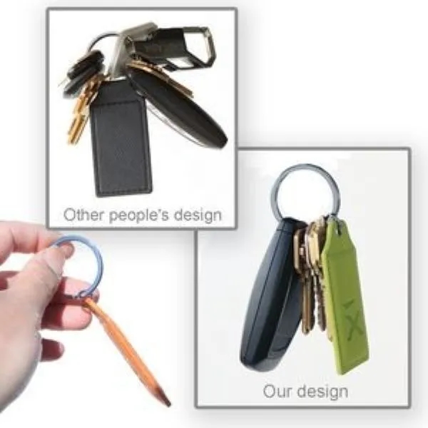 Pro Designer PU Leather Key Chain 12
