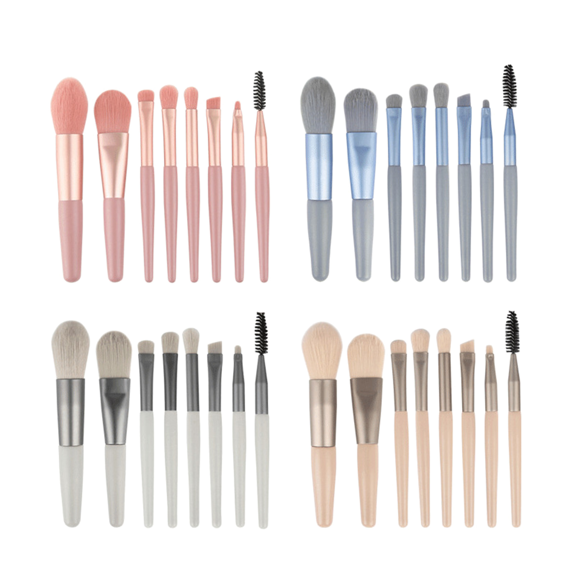 Professional Travel Beauty Brush Set 1