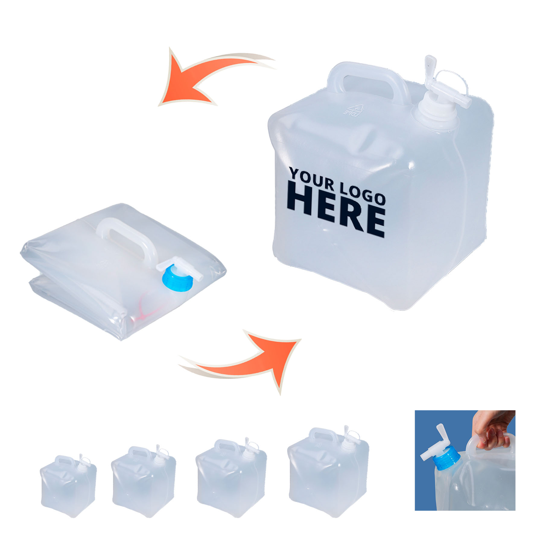 Water Storage Carrier Jug 1
