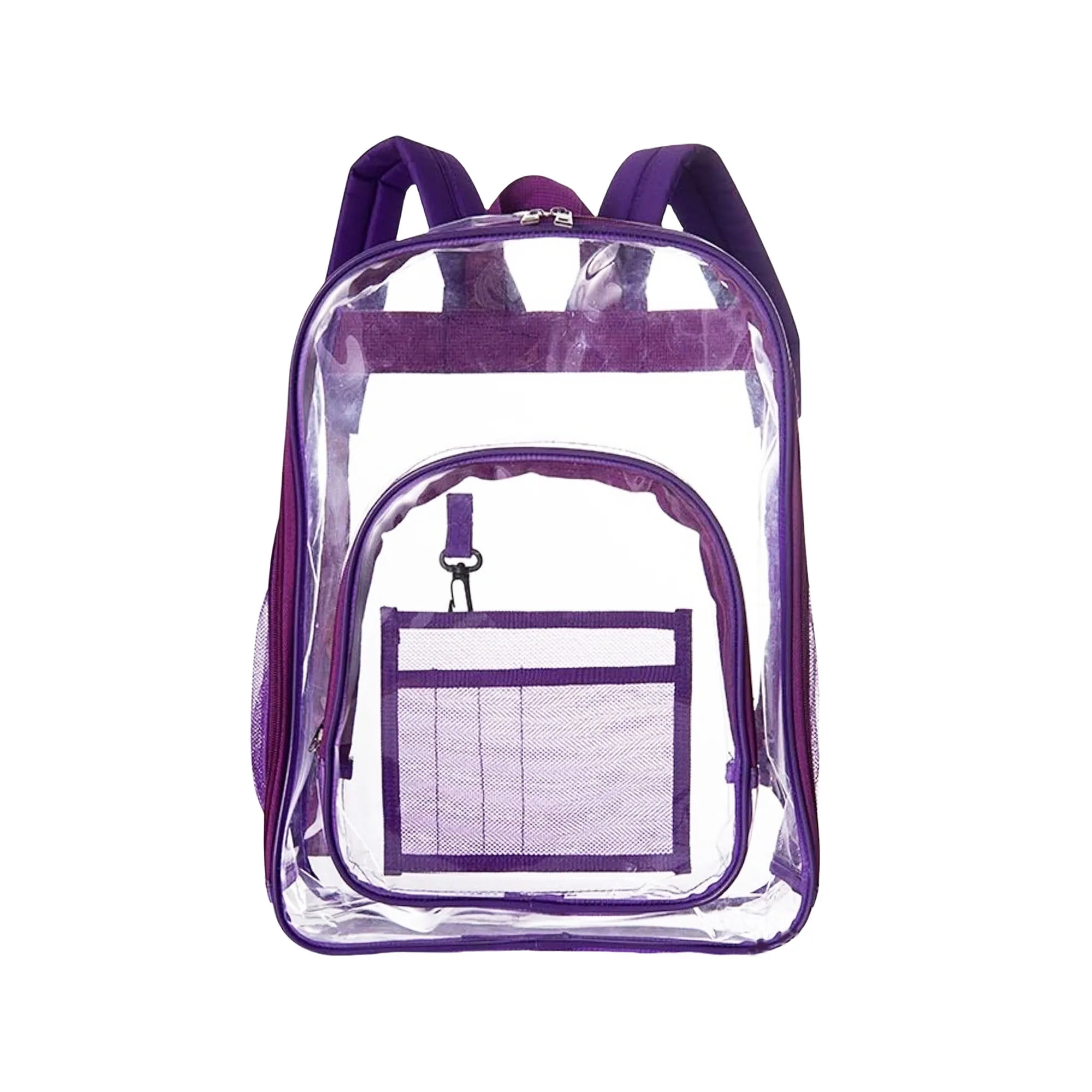 5"Wx11"Lx14" HClear Backpack PVC Transparent Bag 3