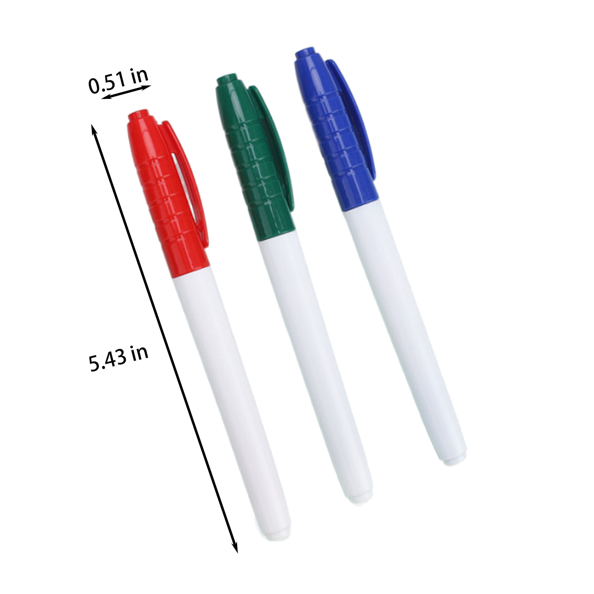 12 Colour Plastic Whiteboard Erasable Marker Pen 1