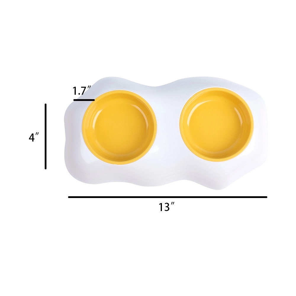 Double Dog Bowl for Water and Food 6