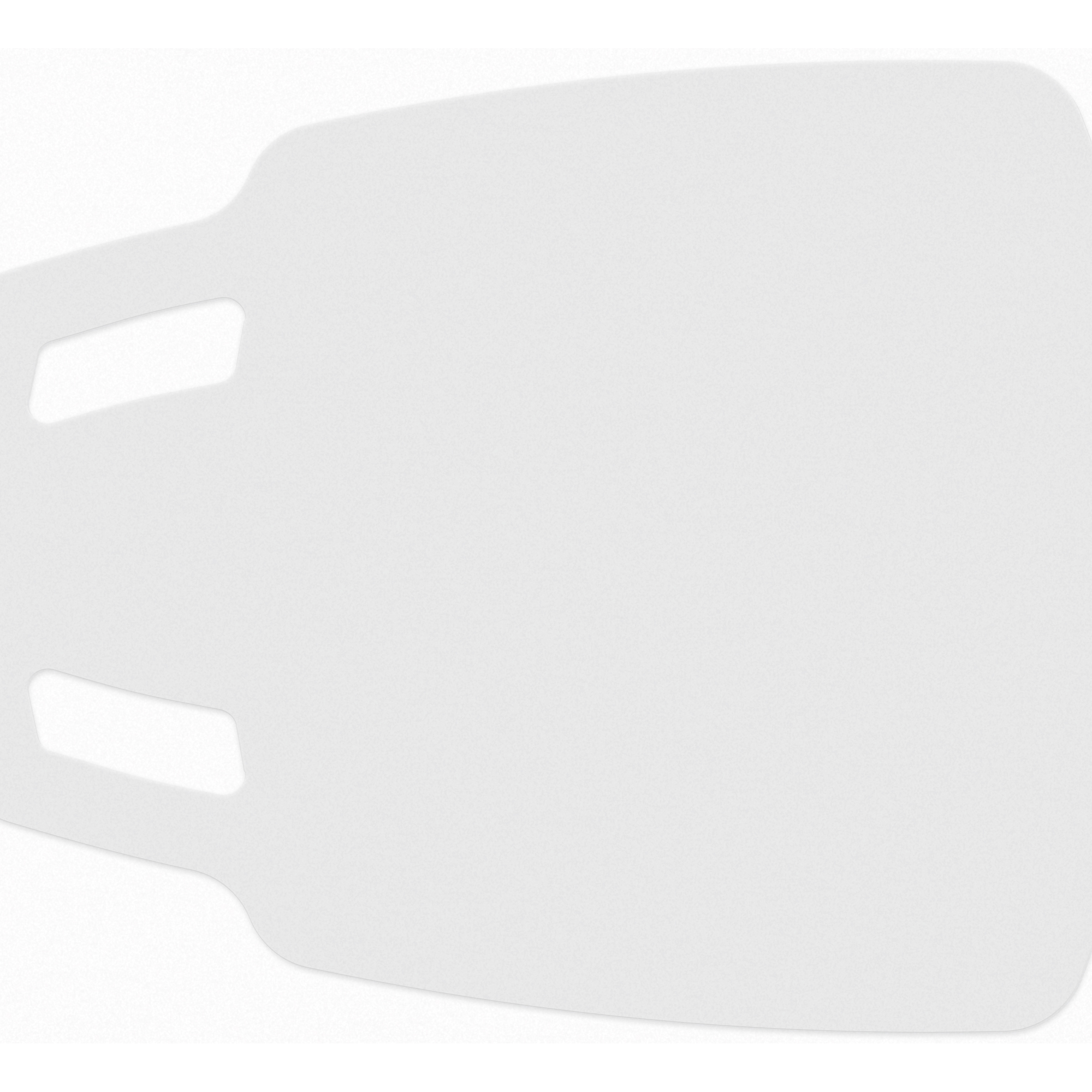 Flexible Cutting Board, FDA approved .030 clear plastic, Scoop Design (11.875" x 15") Spot Colour 3