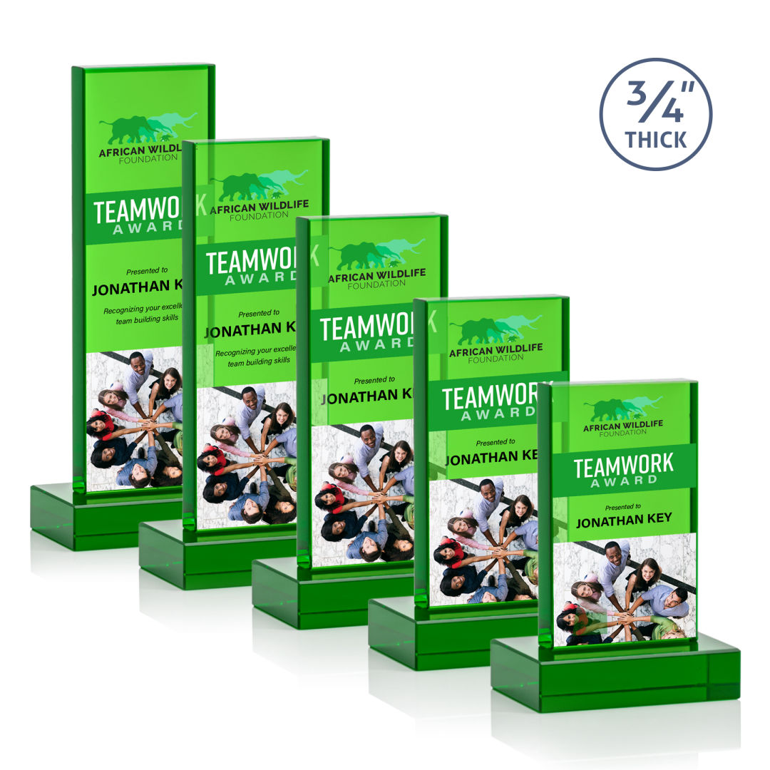 Hathaway VividPrint™ Award - Green 6