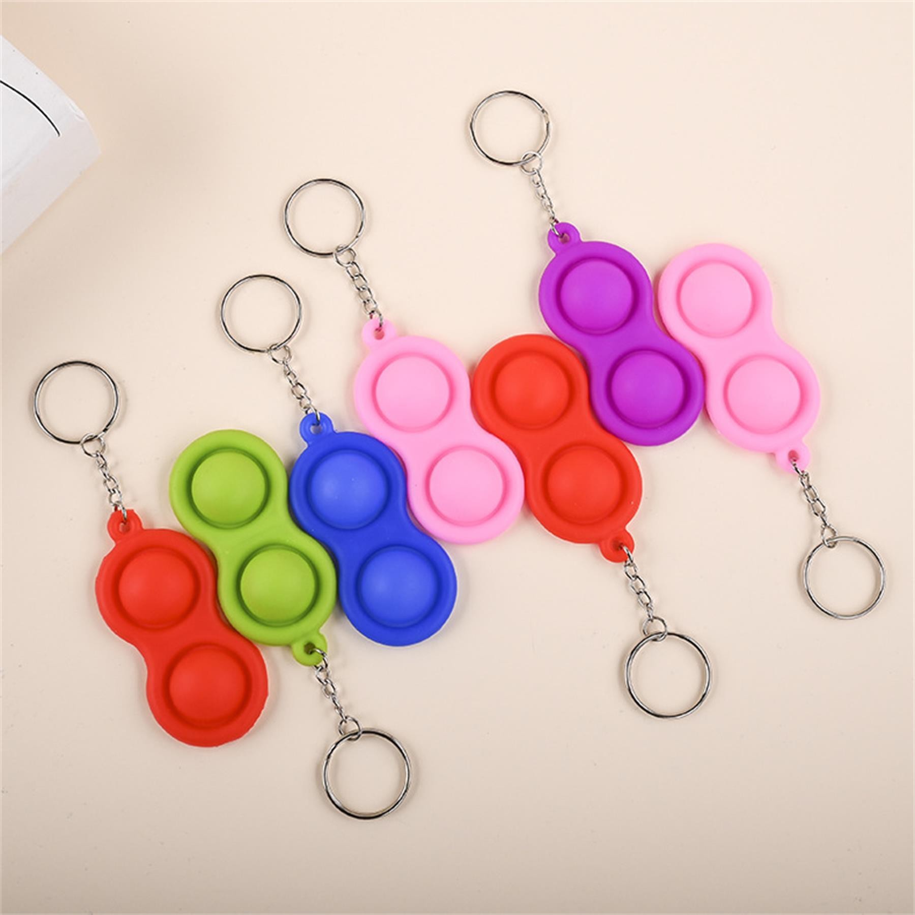 Gourd Shape Stress Reliever Key Chain 2