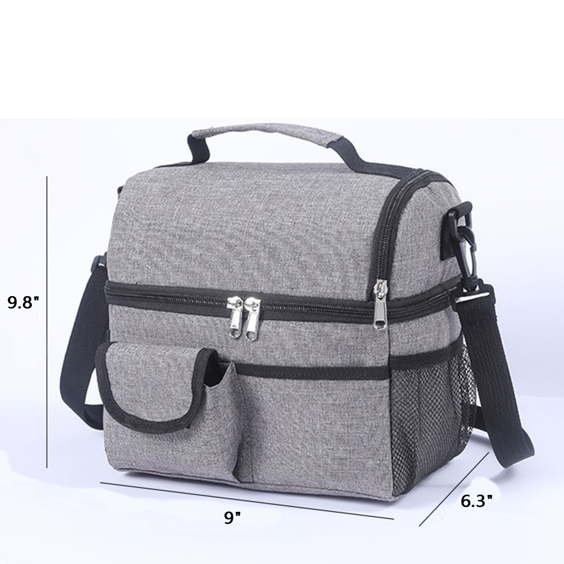 8 Liters Handheld Cooler Lunch Bag 2