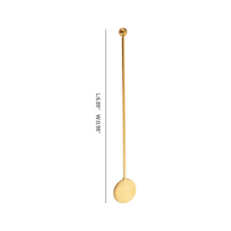 Custom Stainless Steel Cocktails Coffee Stirring Rod 5