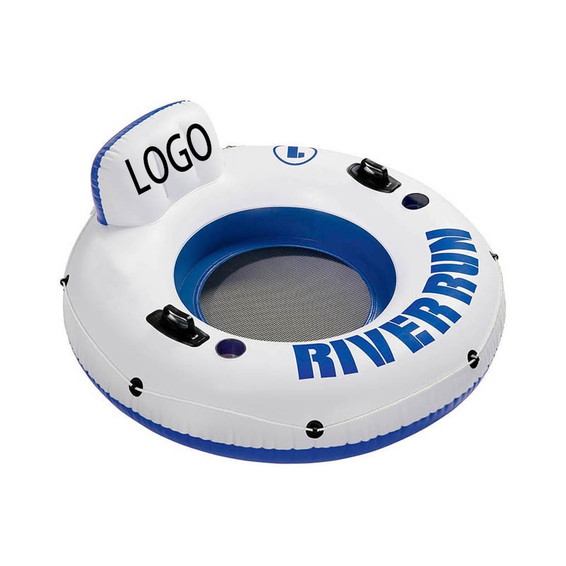 Inflatable Swim Seat Pool Float with Handles 6