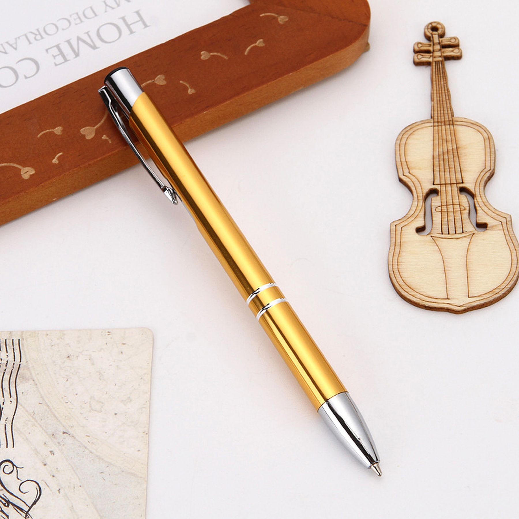 Smooth Ballpoint Pen With Super Soft Grip 7