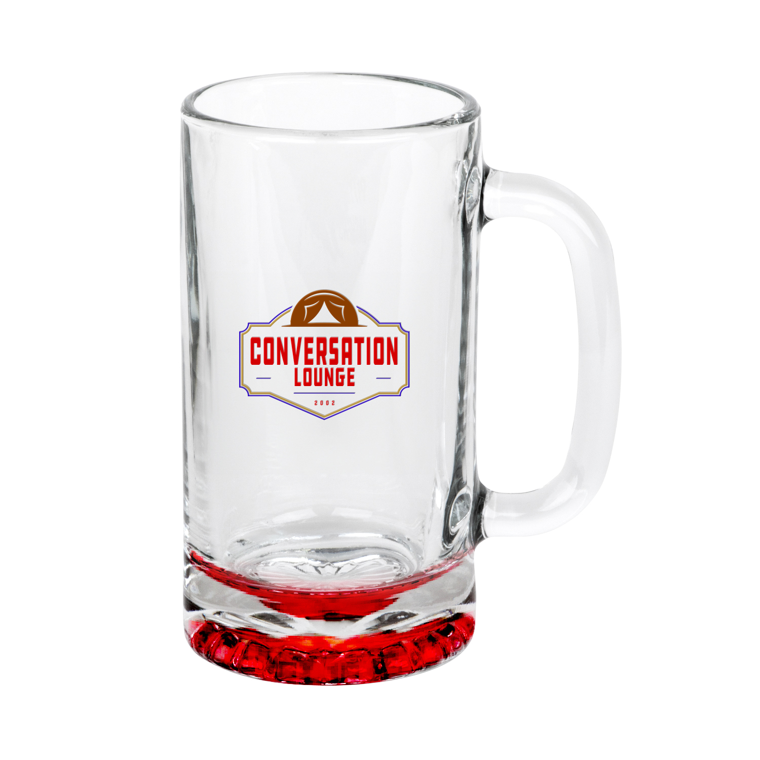 16 oz. Libbey® Tankard Starburst Beer Mug (Full Color Imprint) 12