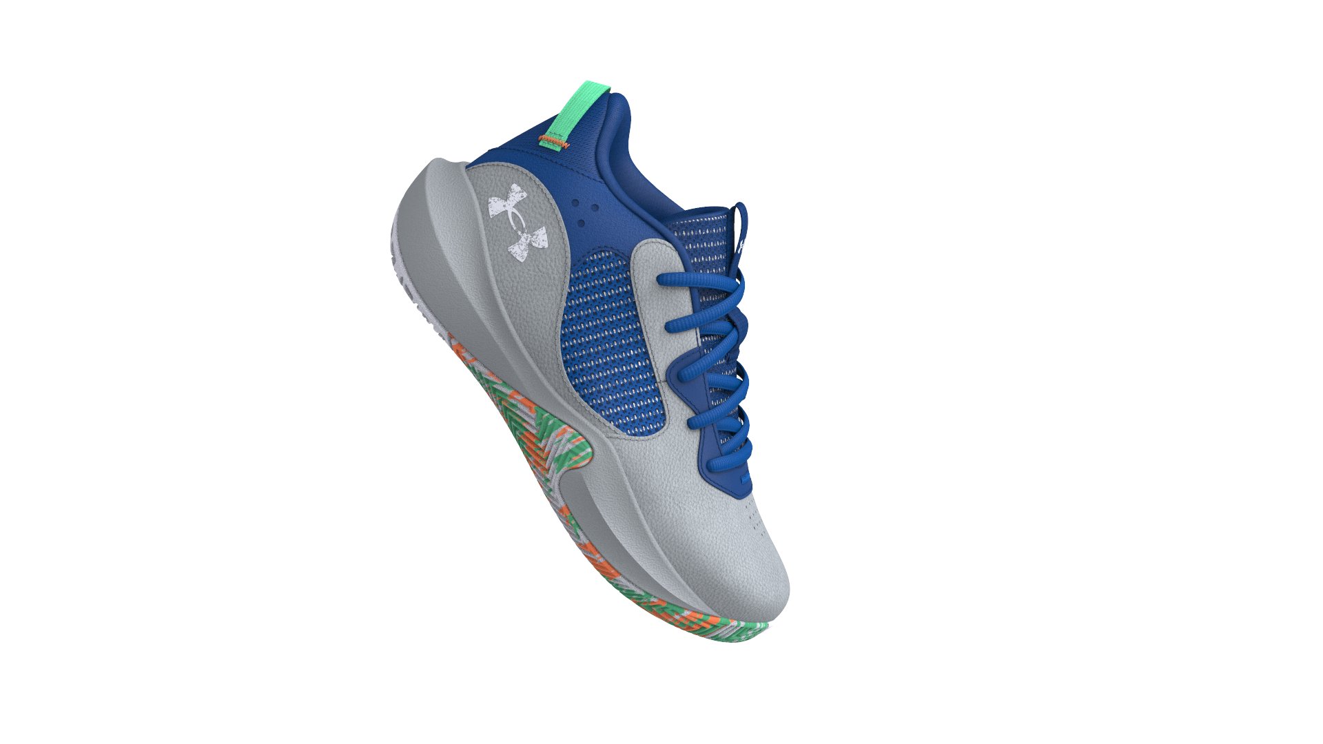 UA Lockdown 6 Pre-School Basketball Shoes 9