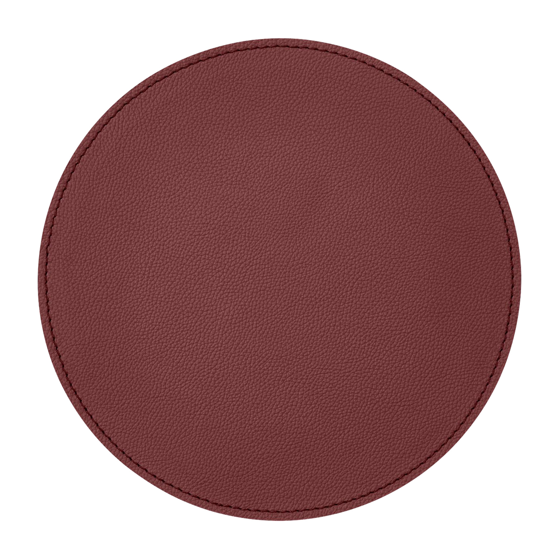 PU Leather Round Coaster 3
