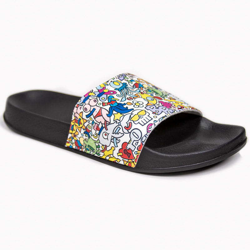 Custom Full Color Slide Sandals 18