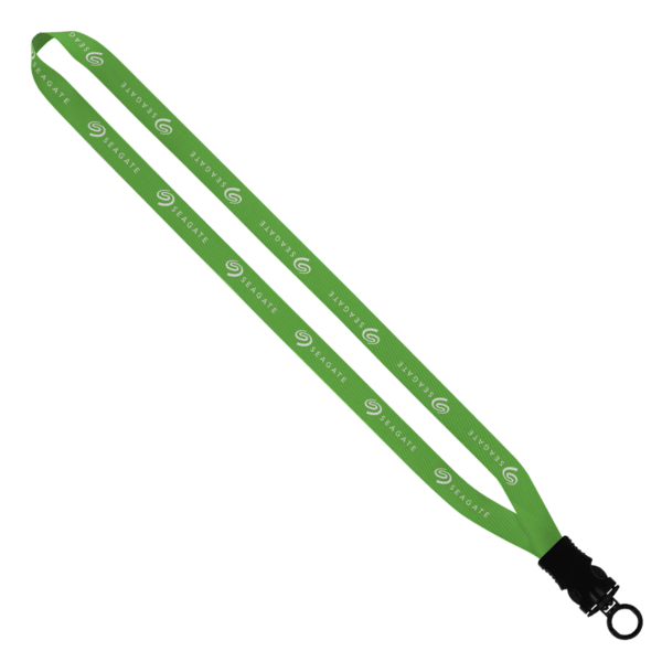 1/2" Dye-Sublimated Waffle Weave Lanyard 1