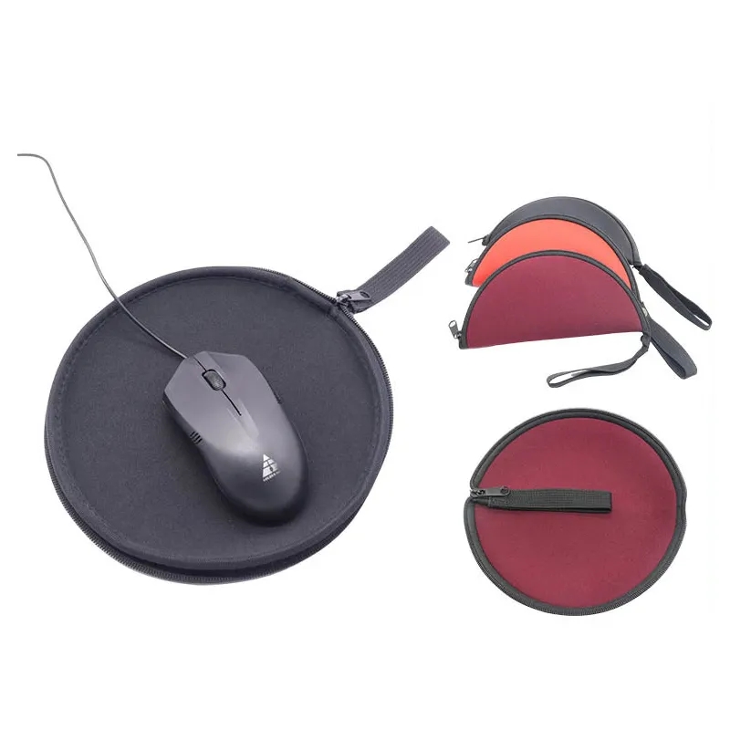 Neoprene Zipper Mouse Pad Pouch 7