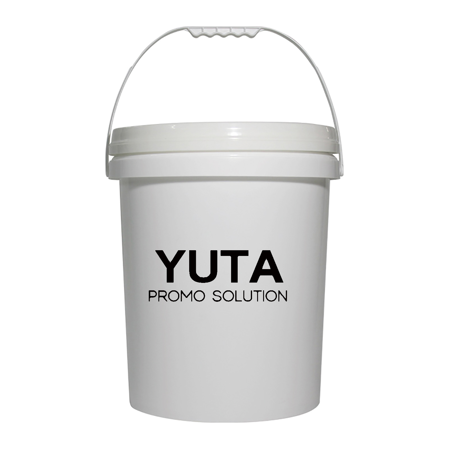 676Oz White Plastic Bucket W/ Lid – Durable & Reusable