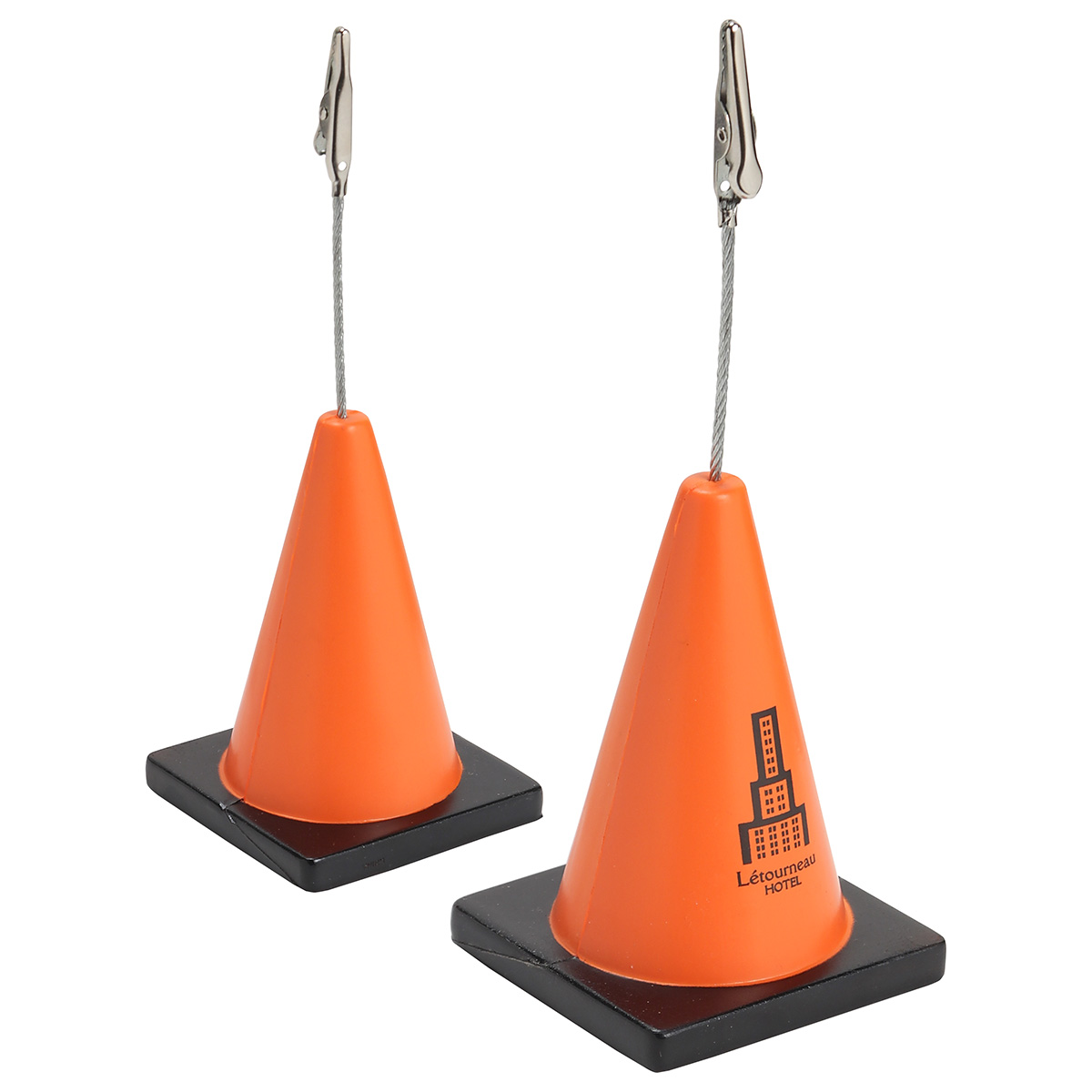 Construction Cone Stress Reliever Memo Holder 1