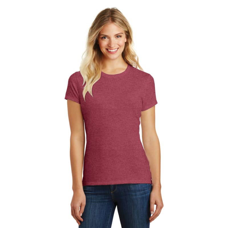 District Women's Perfect Blend CVC Tee. 33