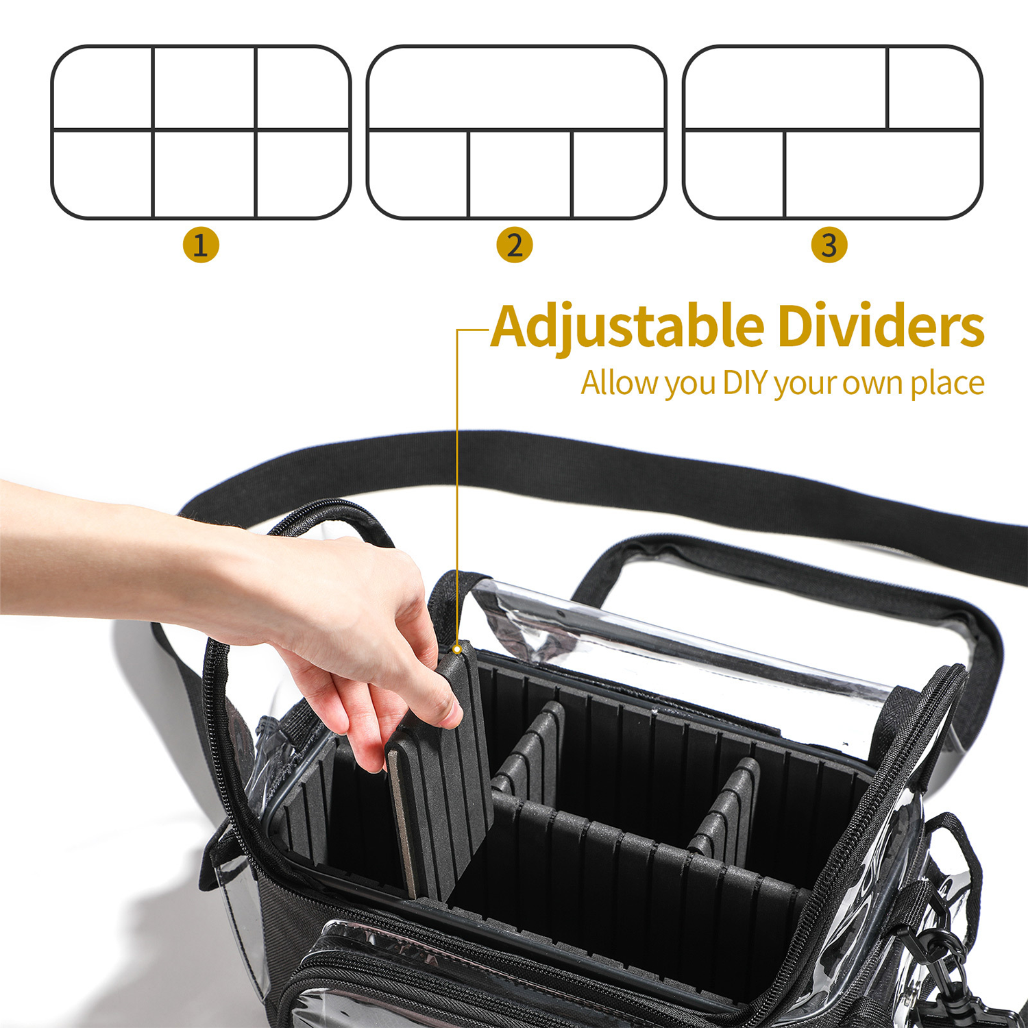 Extra Large Makeup Brush Bag 4