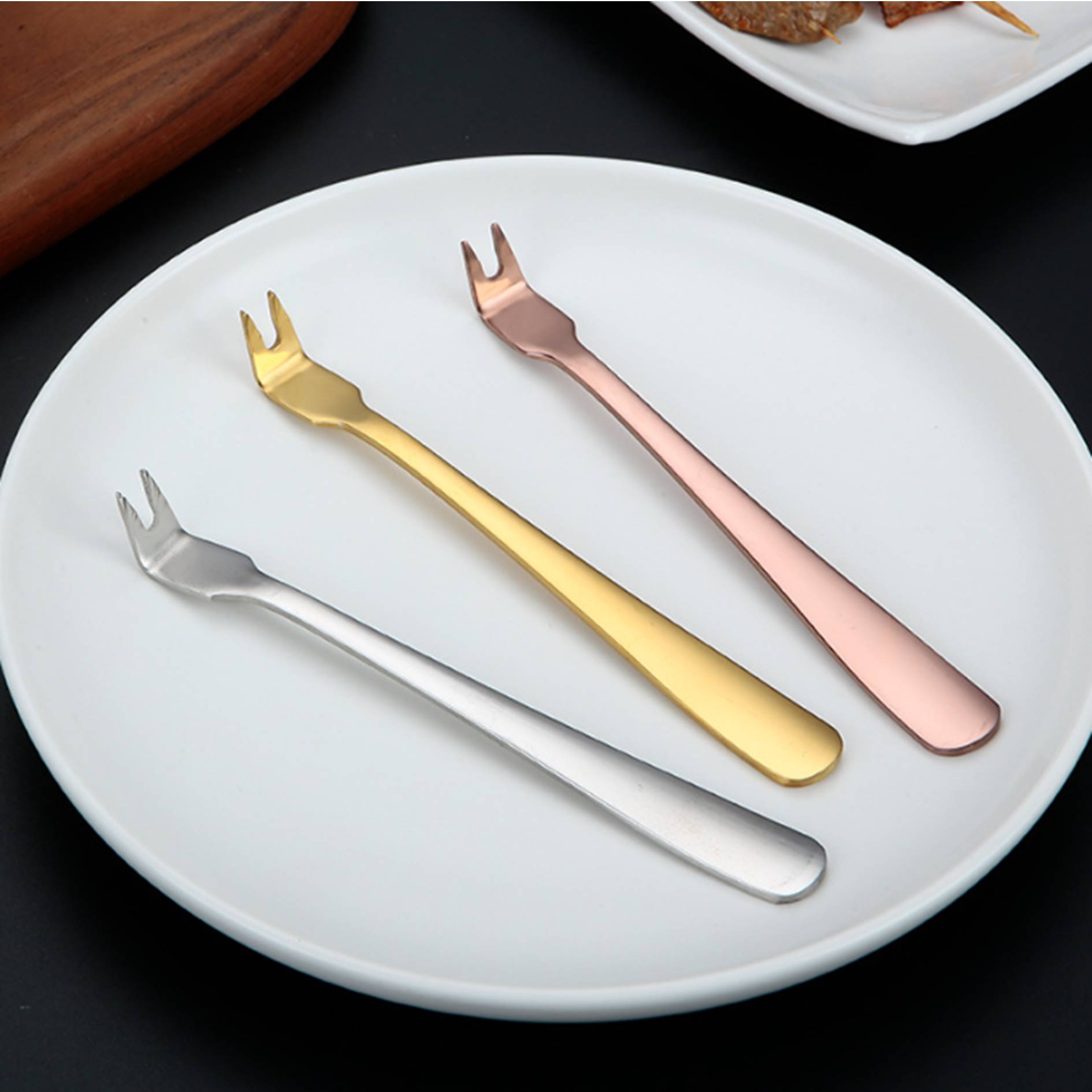 Stainless Steel BBQ Meat Fork 2