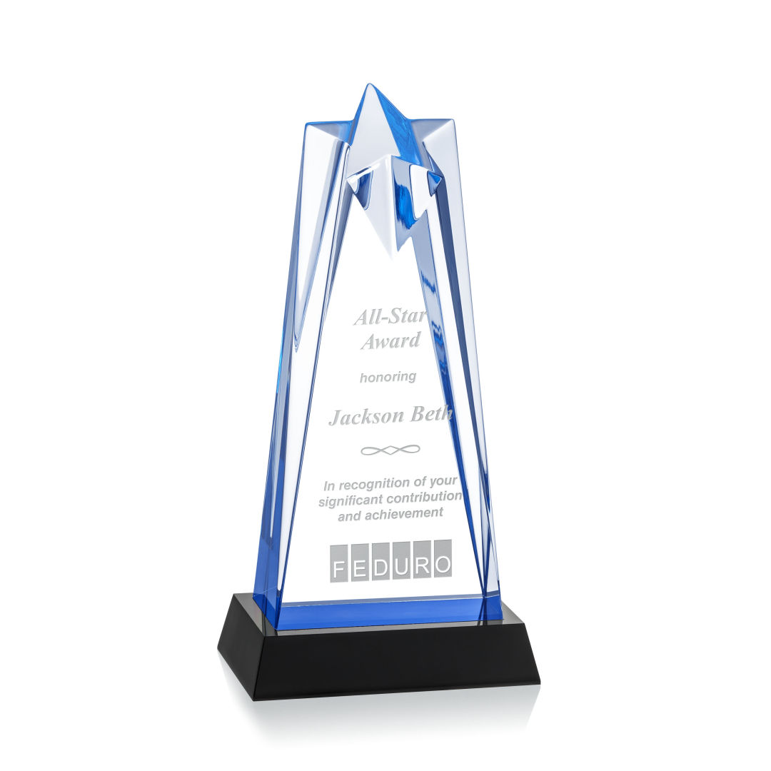 Rosina Star Award on Base - Blue 7