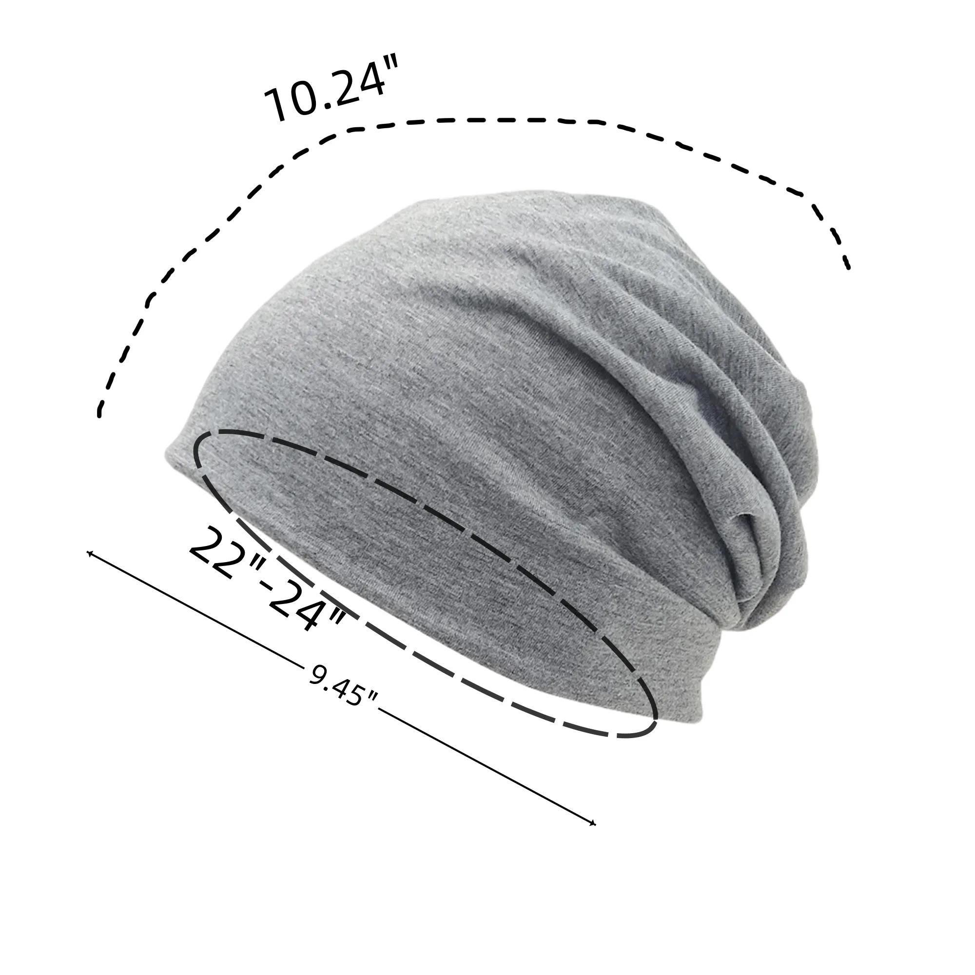 Unisex Slouchy Beanie Stretchy Skull Cap for All Seasons 5