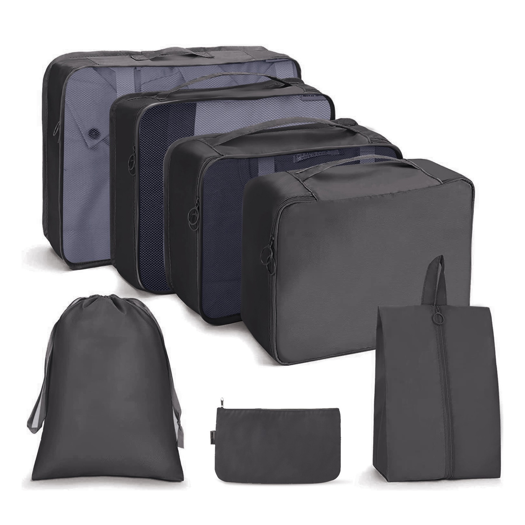 7 Piece Travel Storage Bag Set 6