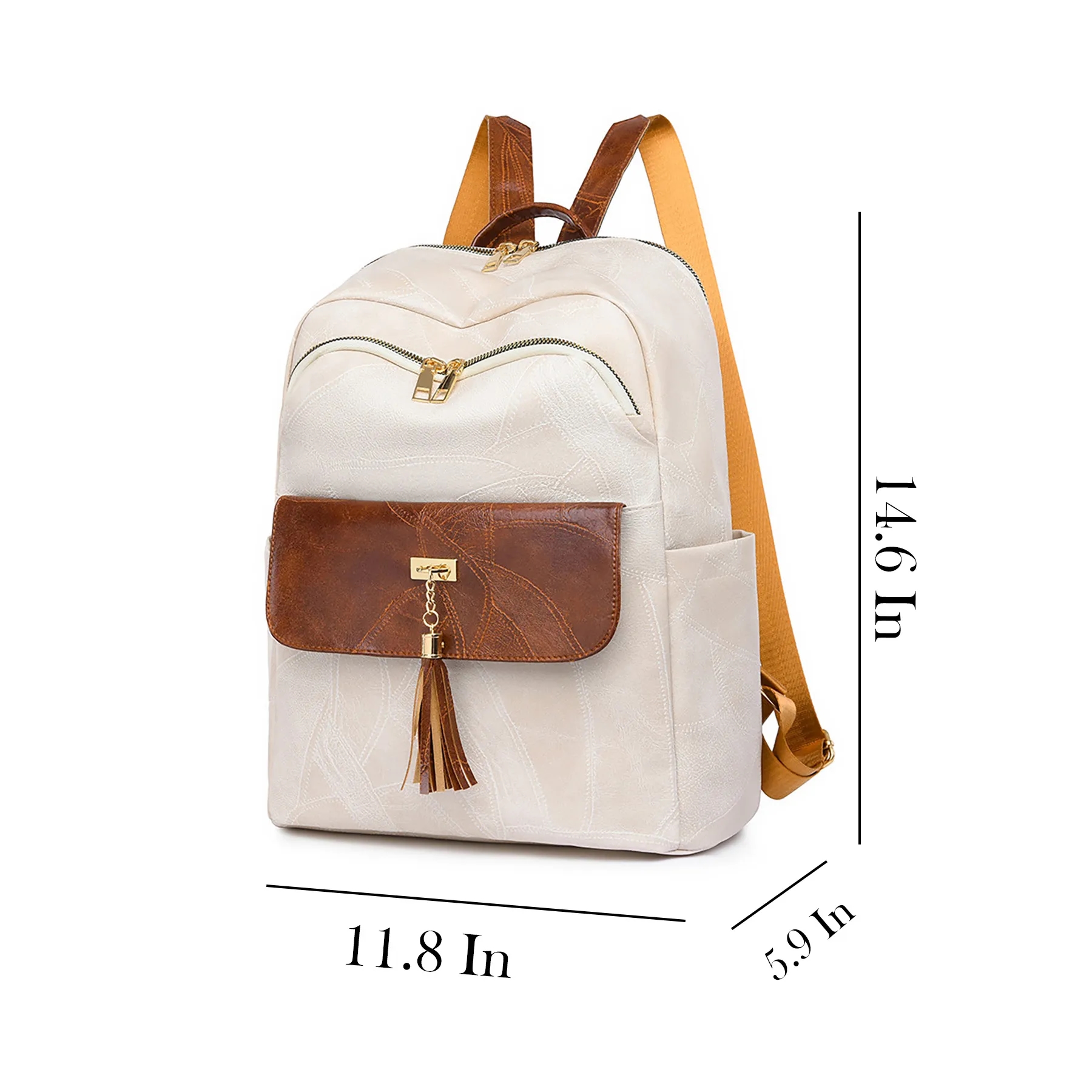 PU Retro Travel Women's Backpack 4