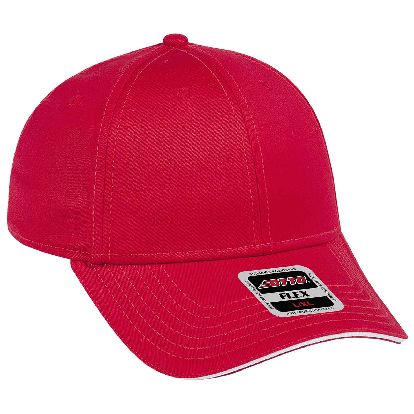 OTTO CAP® OTTO FLEX® Fitted 6 Panel Low Profile Baseball Cap 4