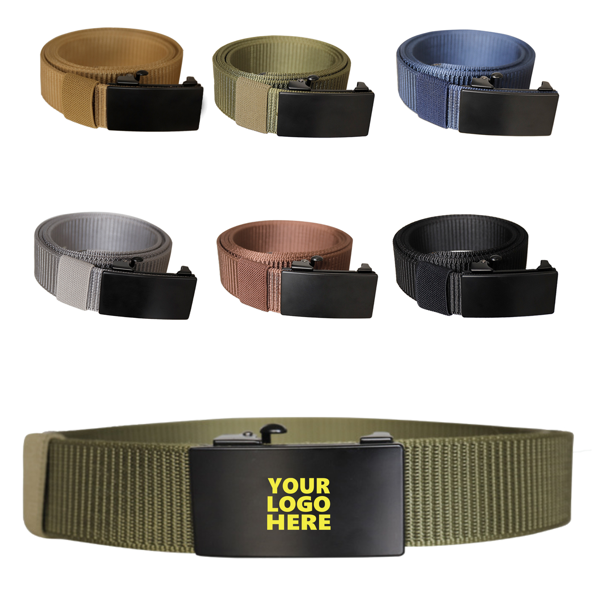 Metal Buckle Tactical Nylon Belt 2