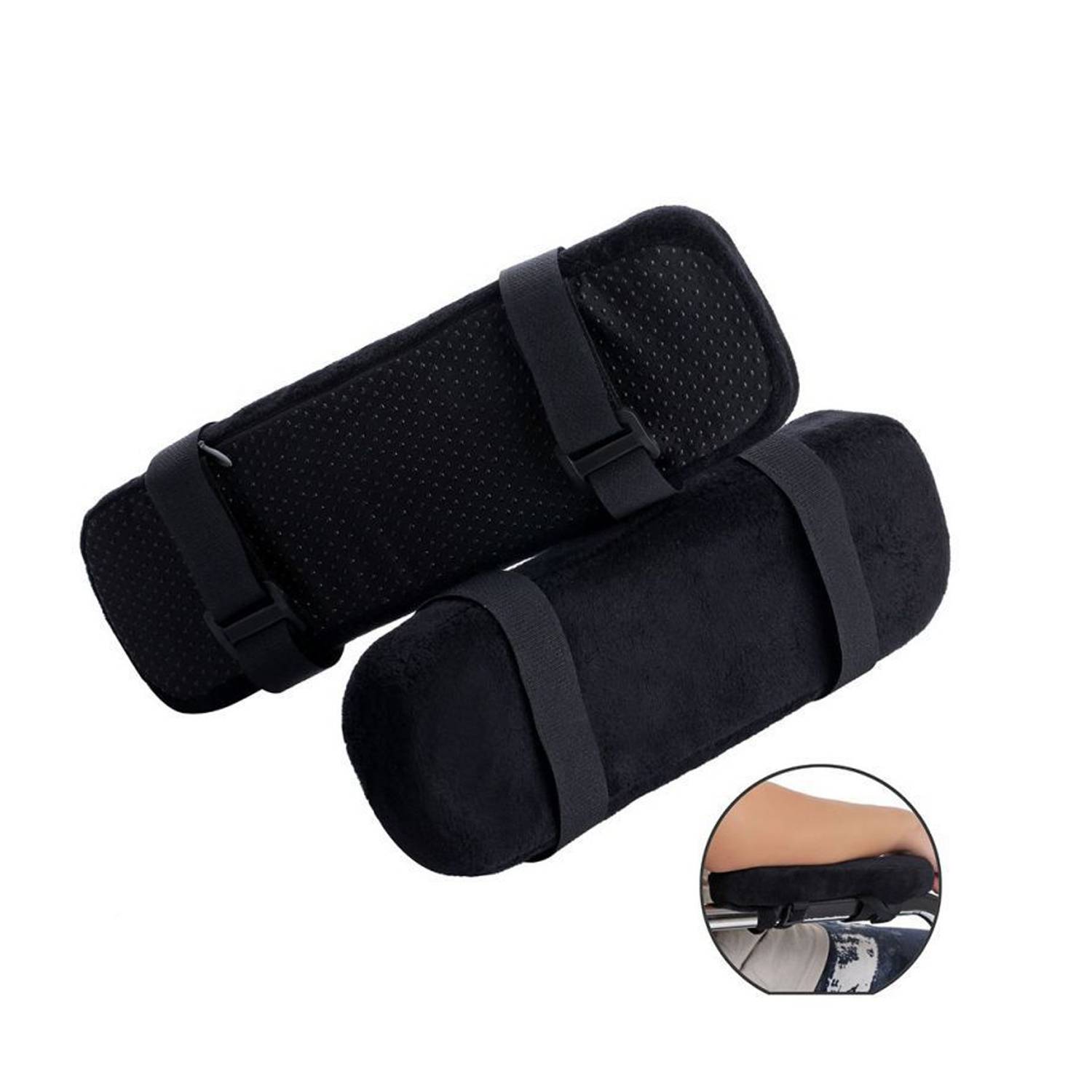 Memory Foam Elbow Office Seat Comfortable Armrest Pad 4
