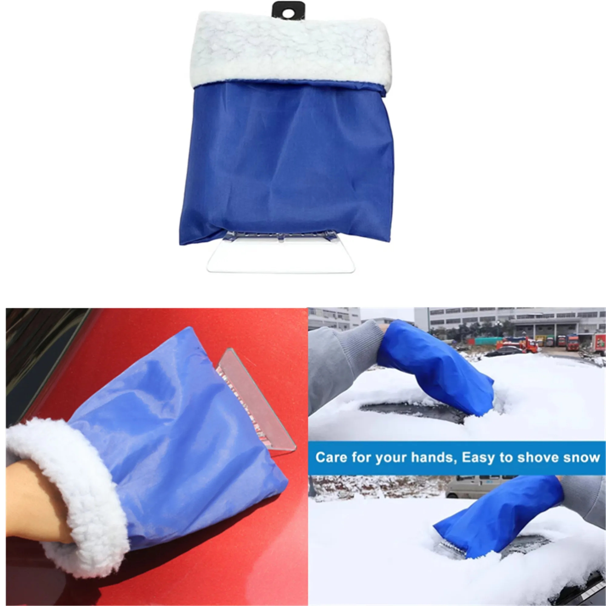 Snow Scraper with Gloves 4