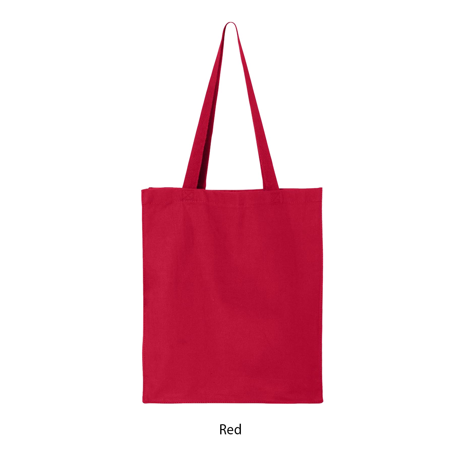 12 Oz. COTTON CANVAS BOOK TOTE BAG w/ GUSSET_R934EBT 9