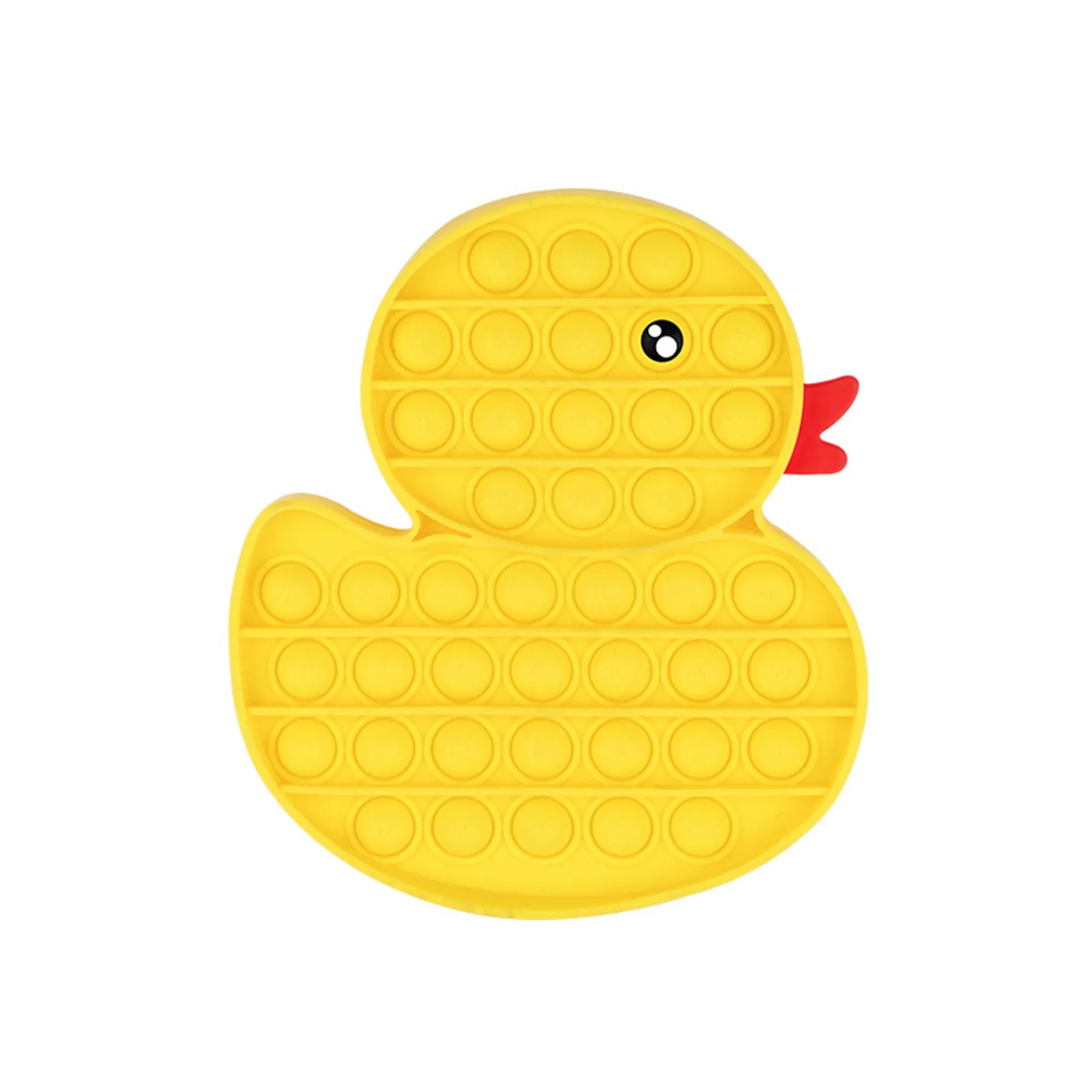 Duck Shaped Push Pop Bubble Toy 6