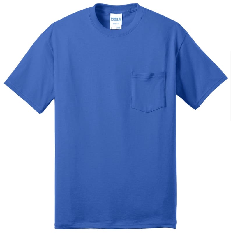 Port & Company Tall Core Blend Pocket Tee. 32