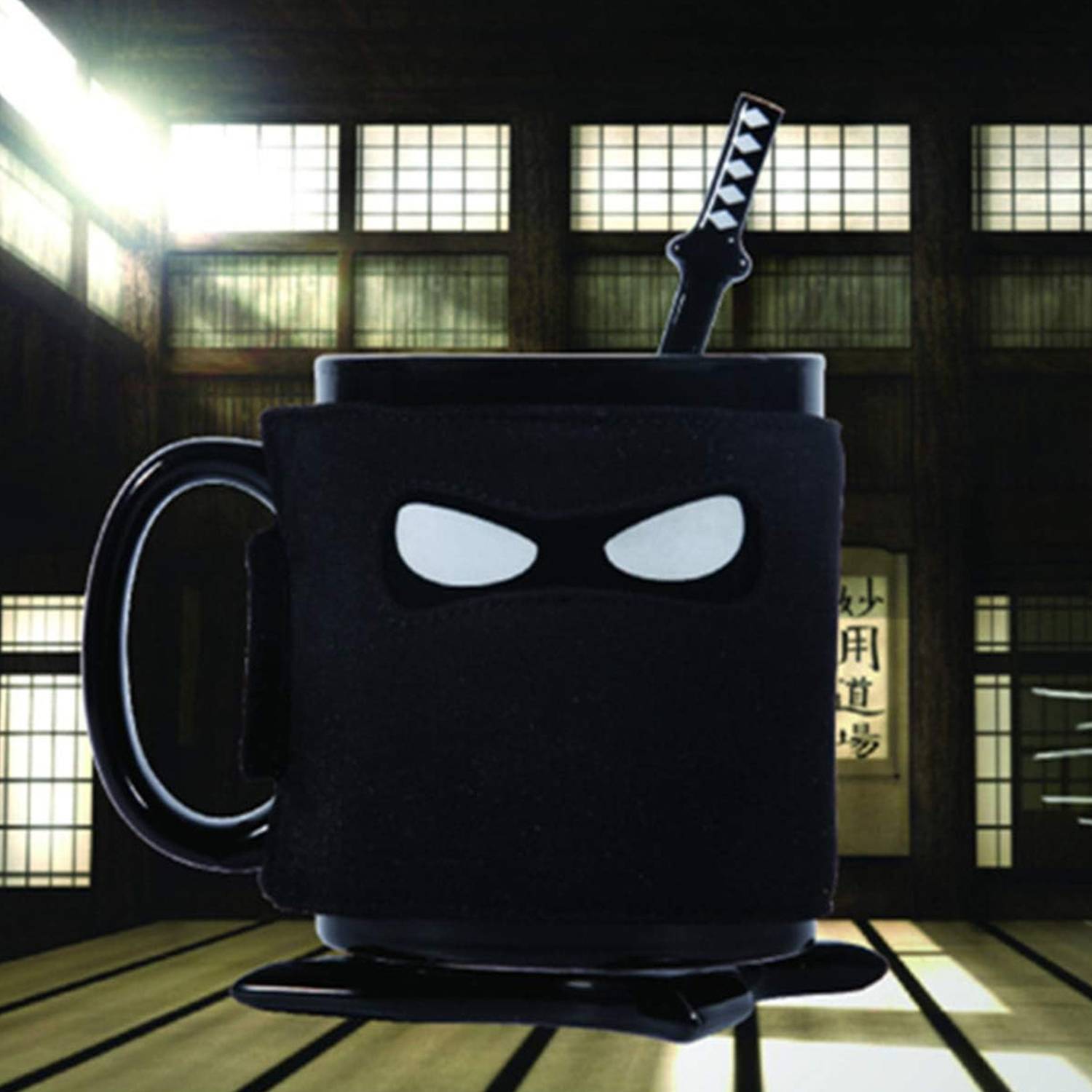 Ninja Ceramic Mug W/ Coaster 5