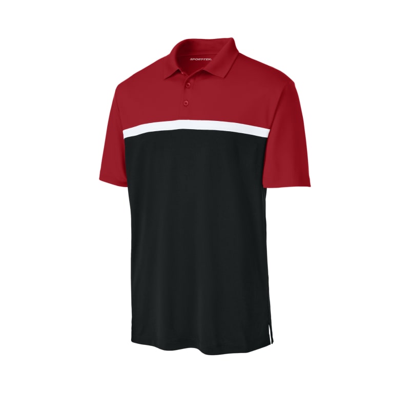 Sport-Tek UV Micropique Colorblock Polo 7