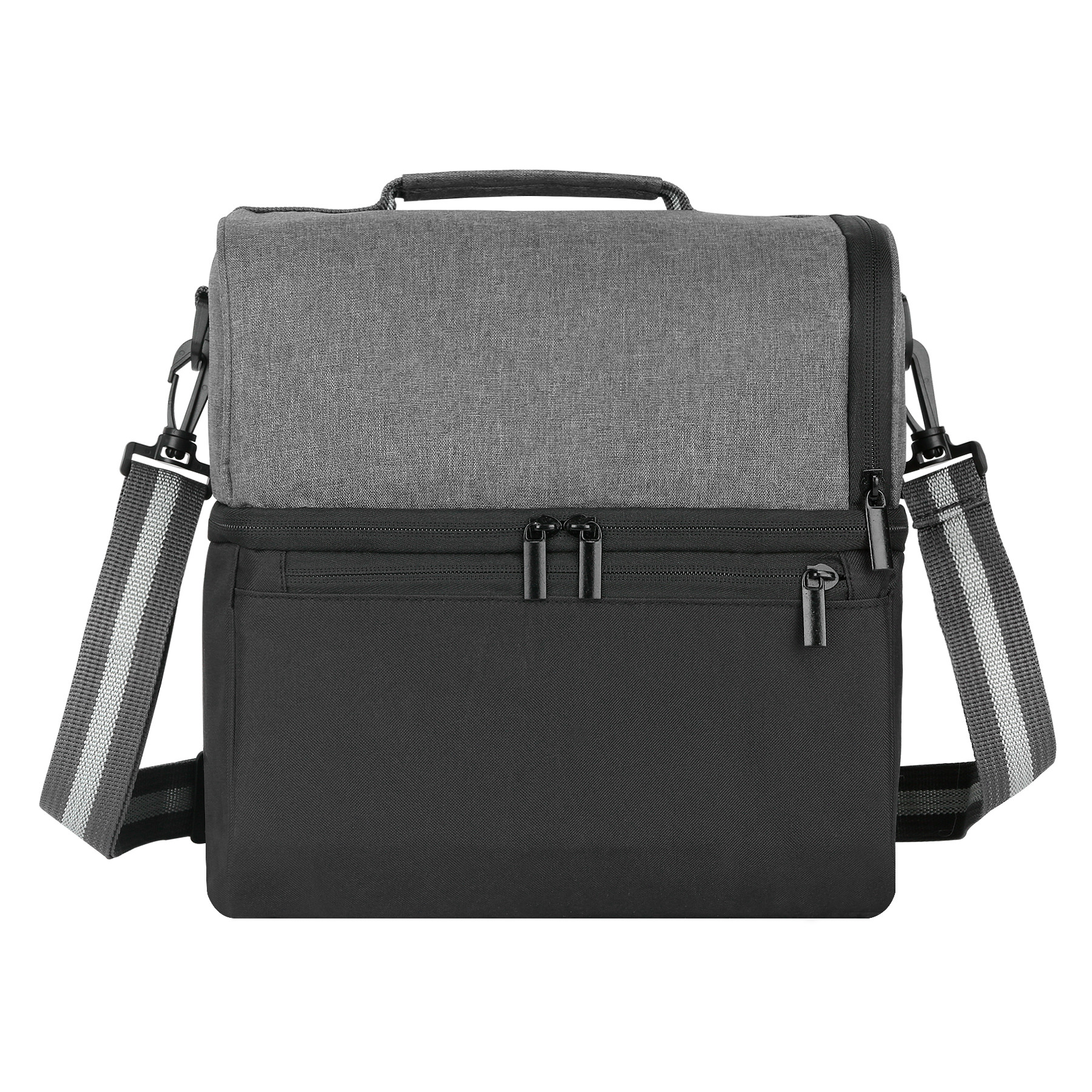 14 Can Dual Compartment Insulated Cooler Bag 9