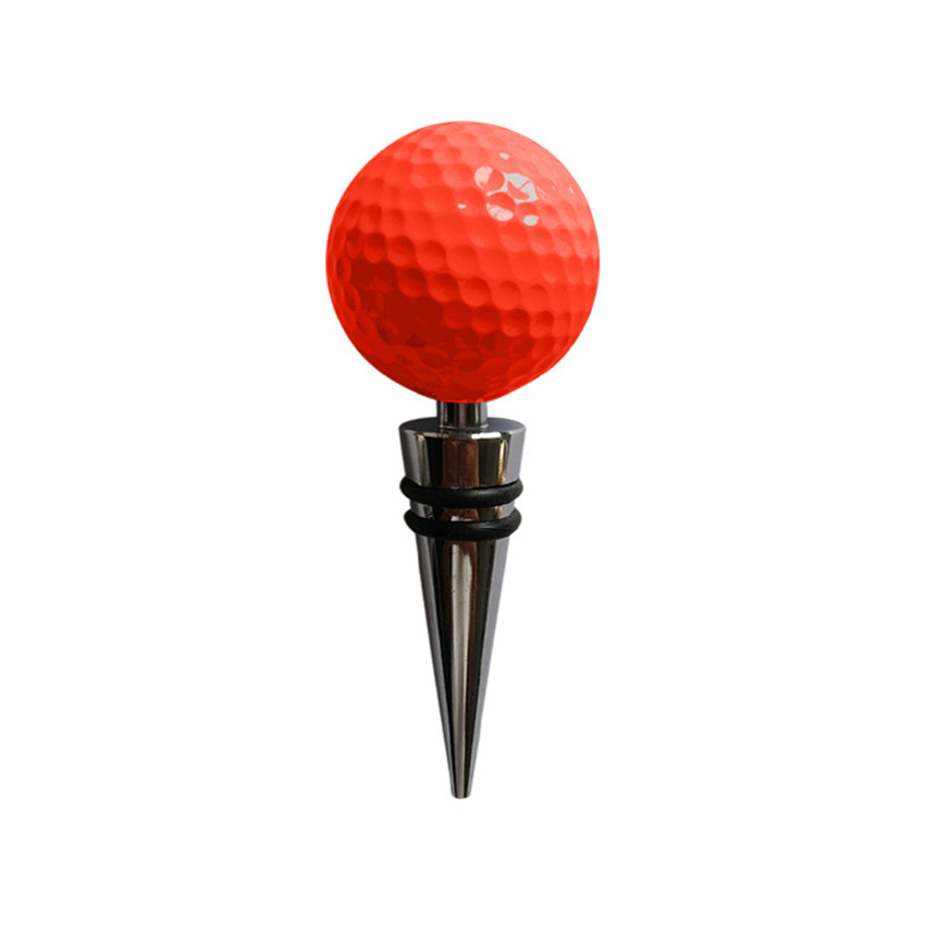 Golf Ball Wine Bottle Stopper 2