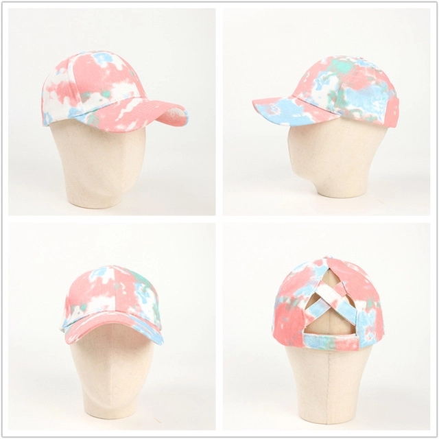 Tie-dyed baseball cap 4
